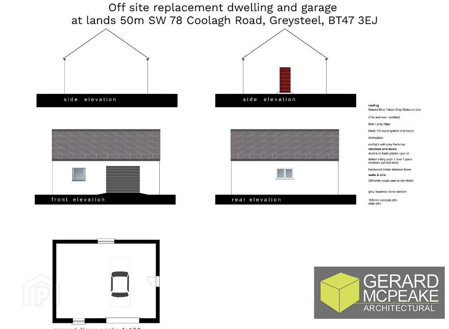 Two Sites SW Of, 78 Coolagh Road, Greysteel, Londonderry, BT47 3EJ