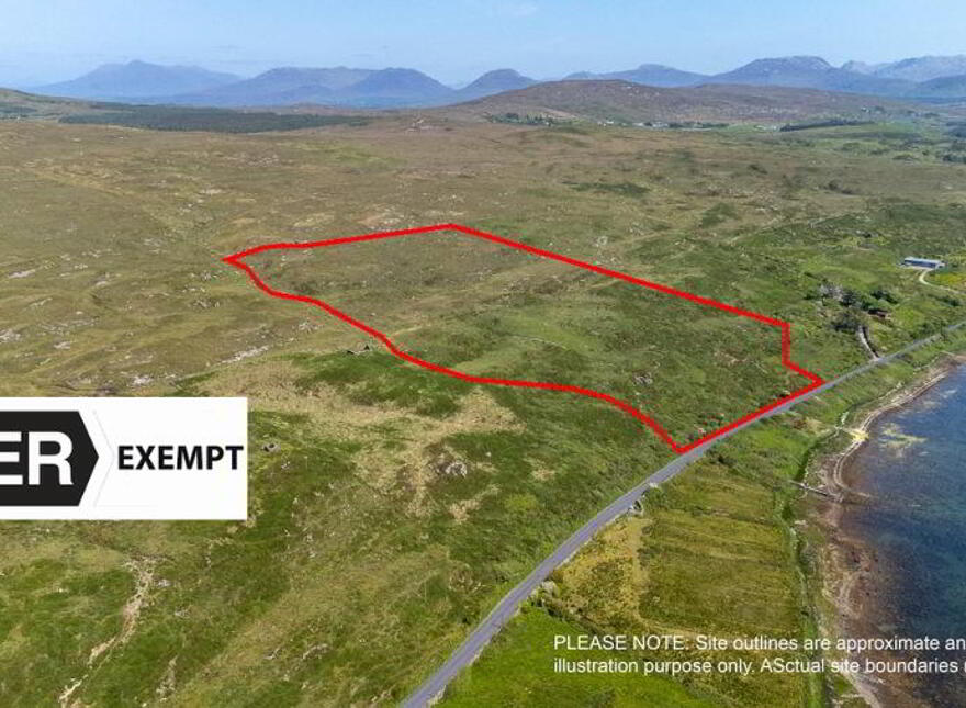 Circa 16 Acres Of Land, Located At Boolard, Claddaghduff Road, Clifden