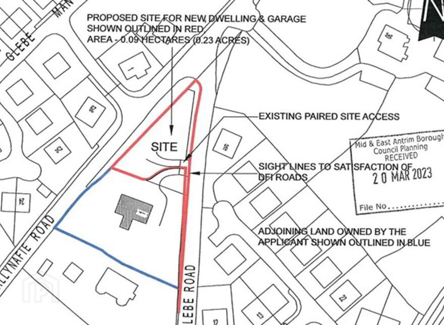 Land Adjacent To 1 Glebe Road, Ahoghill, Ballymena, BT42 2PD