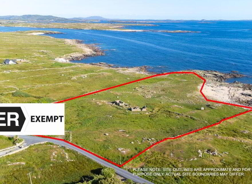Circa, 1.6 Hectares/3, 95 Acres Of Ground With Ruins At Gannoughs, Claddaghduff