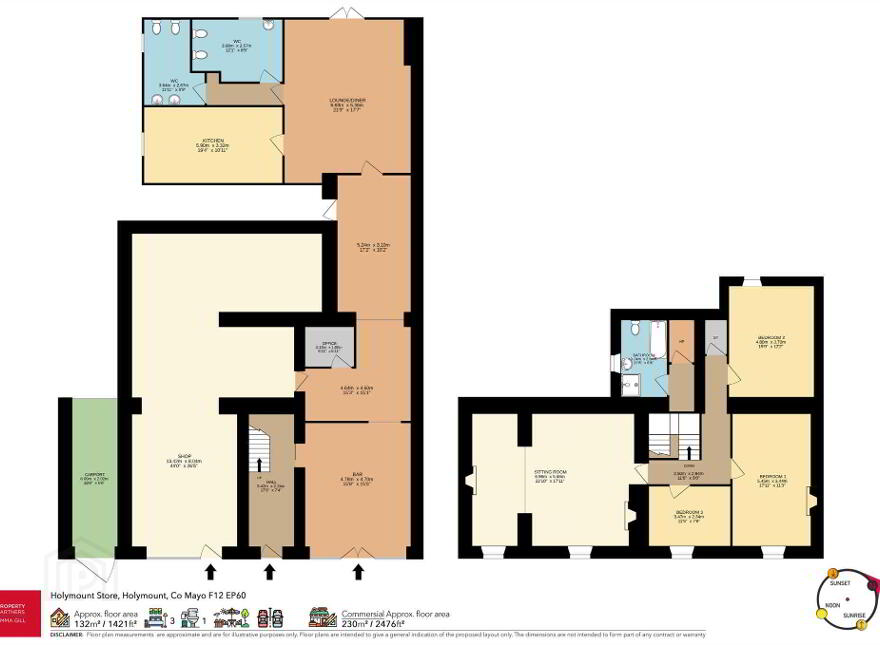 Hollymount Store &, 3 Bed Apartment, Hollymount, F12EP60
