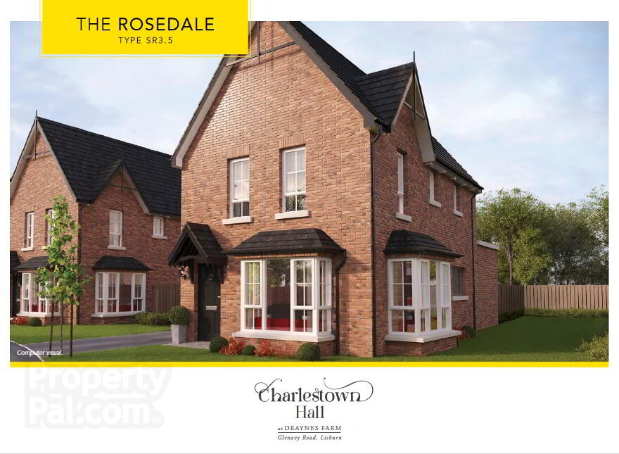 The Rosedale, Charlestown Hall - Lagan Homes, Draynes Farm, Glenavy Ro...Lisburn photo