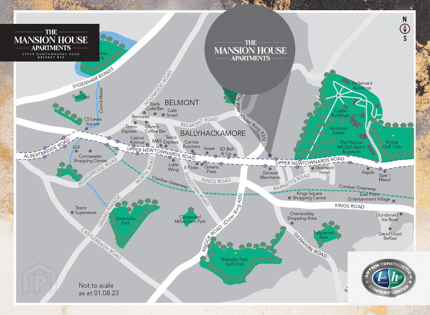 The Mansion House Apt 2, Lacefield, Upper Newtownards Road, Belfast