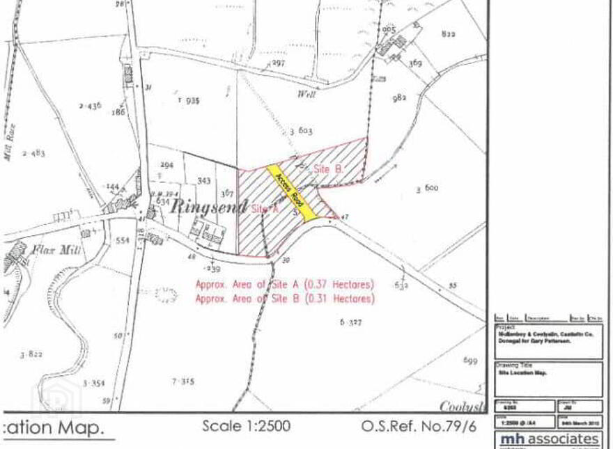 1 Acre Site For Sale At Coolyslin, Castlefin