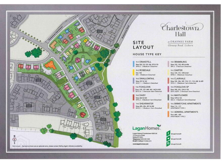 The Foxglove, Charlestown Hall - Lagan Homes, Draynes Farm, Glenavy Ro...Lisburn
