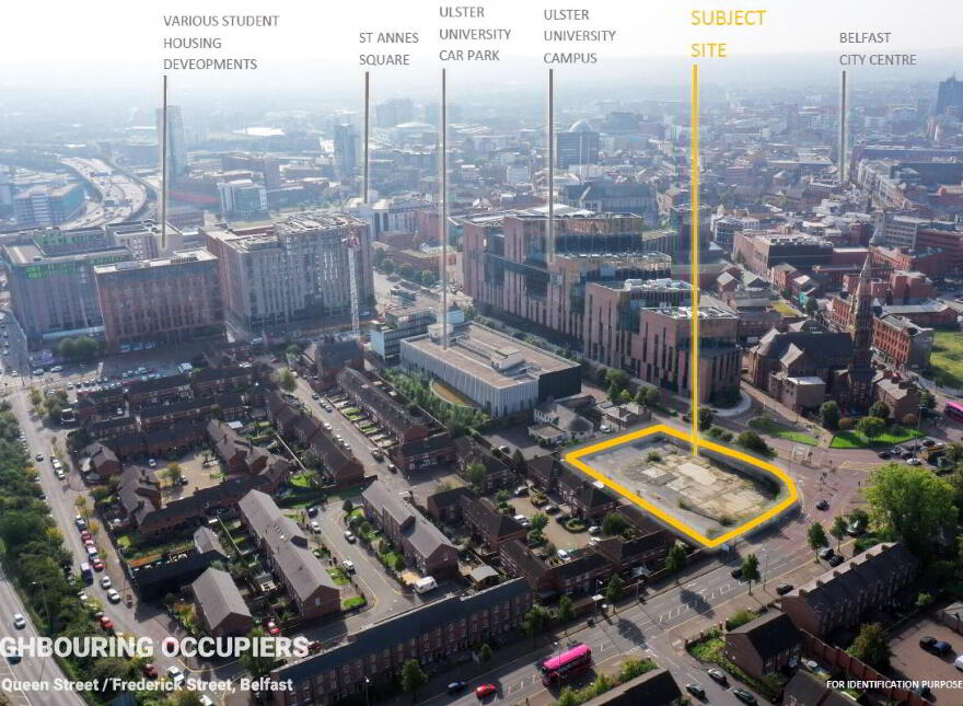 Lands, At North Queen Street / Frederick Street, Belfast, BT1 2LW