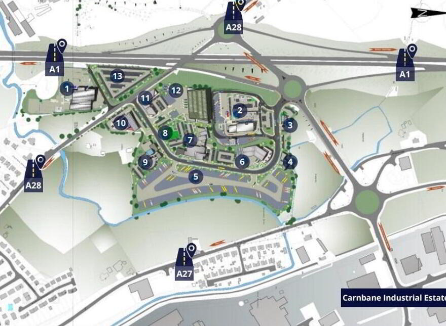 Proposed Mixed Business And Logistics Hub, Newry, BT35 6EE