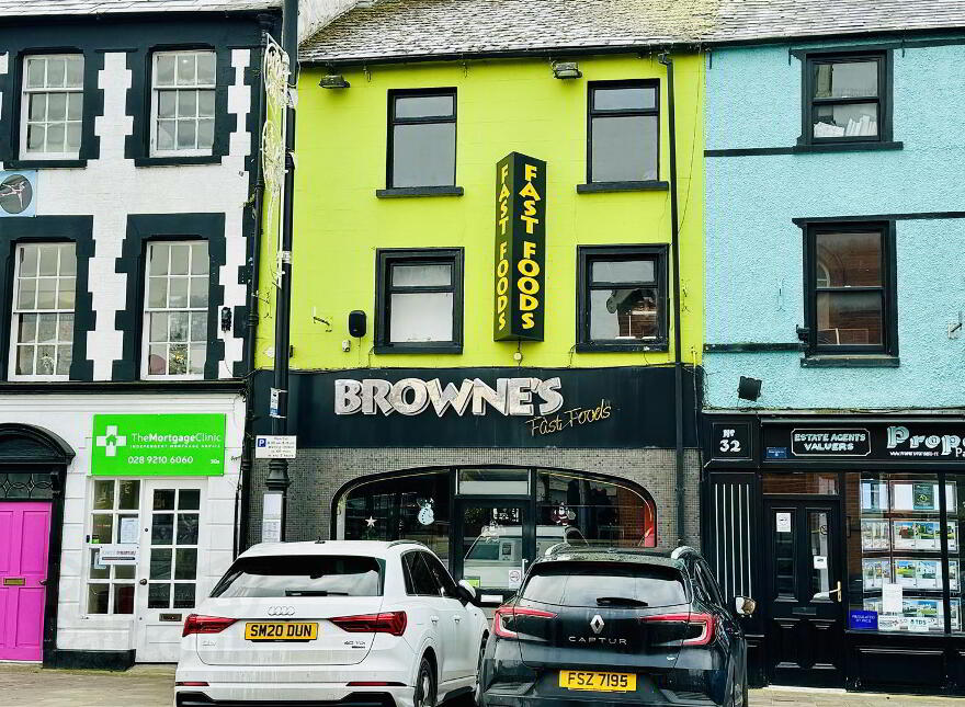 Brownes Fast Food, 31-32 Market Square, Dromore, BT25 1AW photo