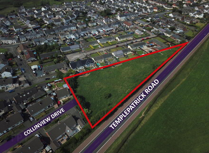Lands, At Collinview Drive, Templepatrick Road, Ballyclare, BT39 9PQ