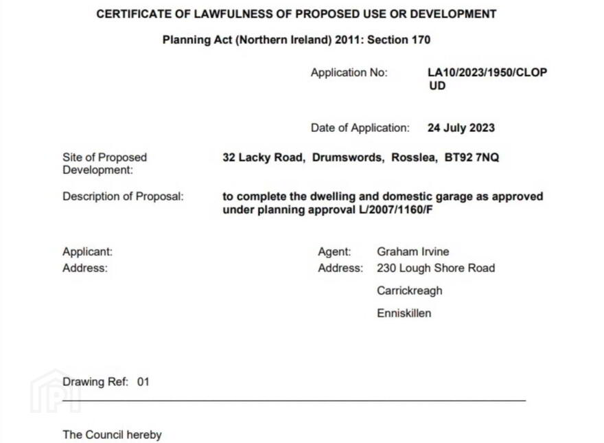Building Site, Lacky Road, Roslea, Enniskillen, BT92 7NQ