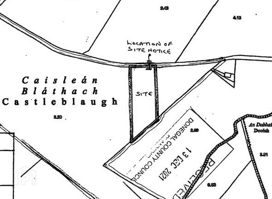 Castleblaugh., Newtowncunningham