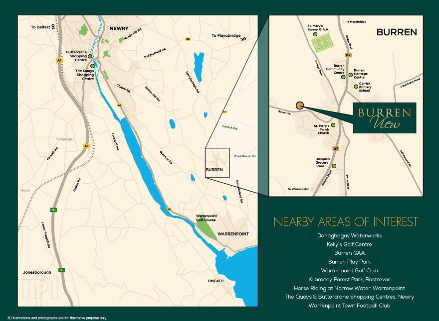 The Corrags, Burren View, Burren Hill, Warrenpoint, Newry