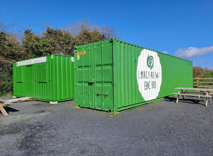 Retail Container Facilites, Limerick Greenway Hub Car Park, Newcastle West photo