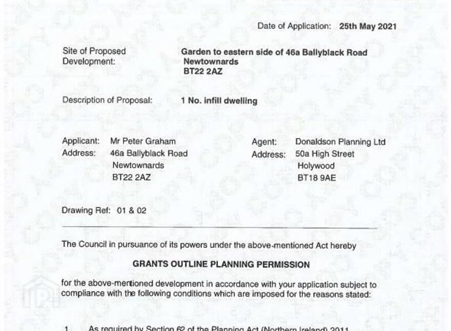 Site Adj To, 46a Ballyblack Road, Newtownards, BT22 2AZ