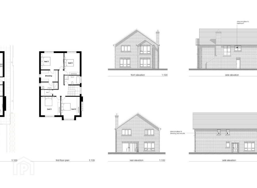 2 FPP For Dwellings, 48 North Road, Newtownards, BT23 7AS