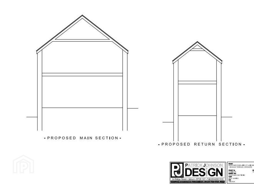 Site At, 11 Iveagh Terrace, Dromore, BT25 1AE