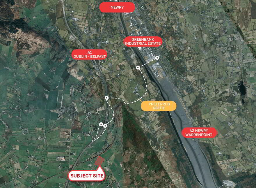 Land At, Dublin Road, Killeen Bridge, Killen Bridge, Newry, BT35 8RL