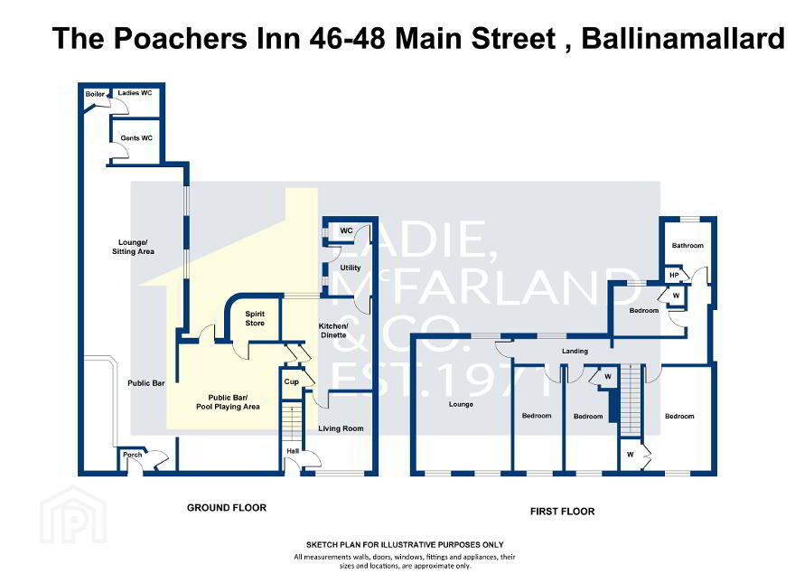 The Poachers Inn, 46-48 Main Street, Ballinamallard, BT94 2FY