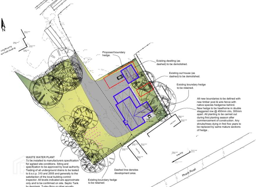 Site Approx. 45m NW Of, 74 Pharis Road, Loughguile, Armoy, Ballymoney, BT53 8JZ