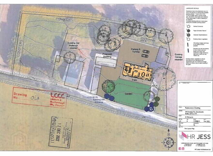 Site With FPP, 28 Dunlady Road, Craigantlet, Dundonald, Belfast, BT16 1TT