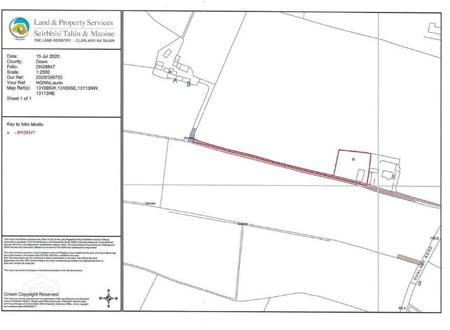 Site With FPP, 28 Dunlady Road, Craigantlet, Dundonald, Belfast, BT16 1TT