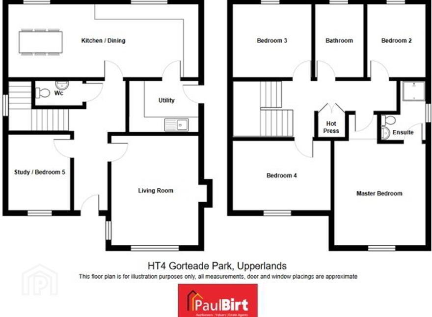 House Type 4, Gorteade Park, Kilrea Road, Upperlands