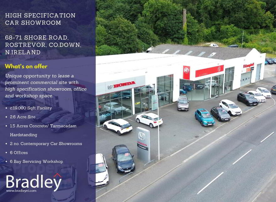 High Specification Car Showroom, 68-71 Shore Road, Rostrevor, Newry, BT34 3AA photo