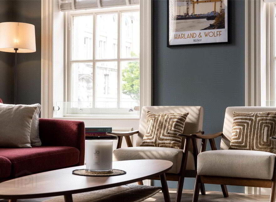 2 Balmoral Buildings - Bedroom Apt, 11-13 College Square East, Belfast, Belfast, BT1 6DD