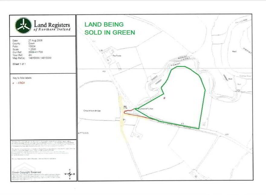 Lands Opposite, 21 Ballydrain Road, Comber, BT23 5SR