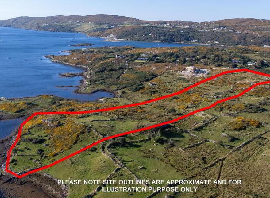 Circa 7 Acres, Of Ground With Sea Frontage And Full Planning Perm, Clifden