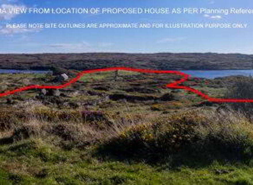 Circa 7 Acres, Of Ground With Sea Frontage And Full Planning Perm, Clifden