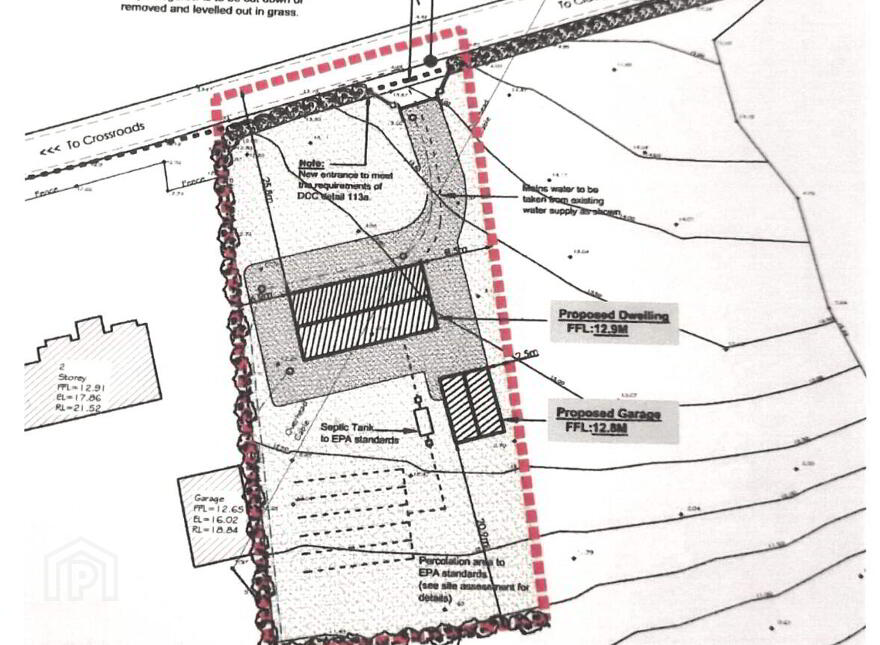 Residential Site For Sale With Approved Outline Pl, 0.5 Acres