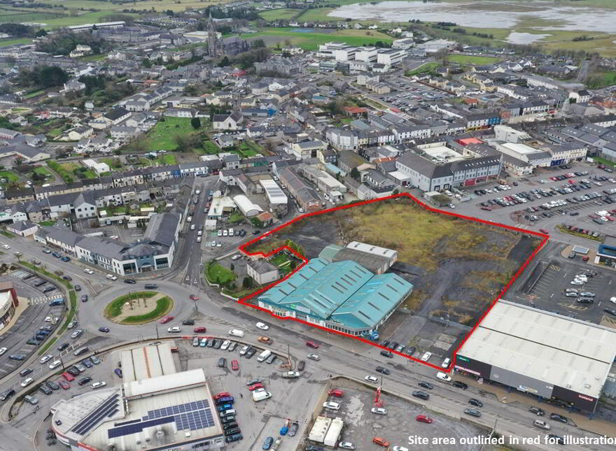 At Circular Road, Roscommon Town, F42W996