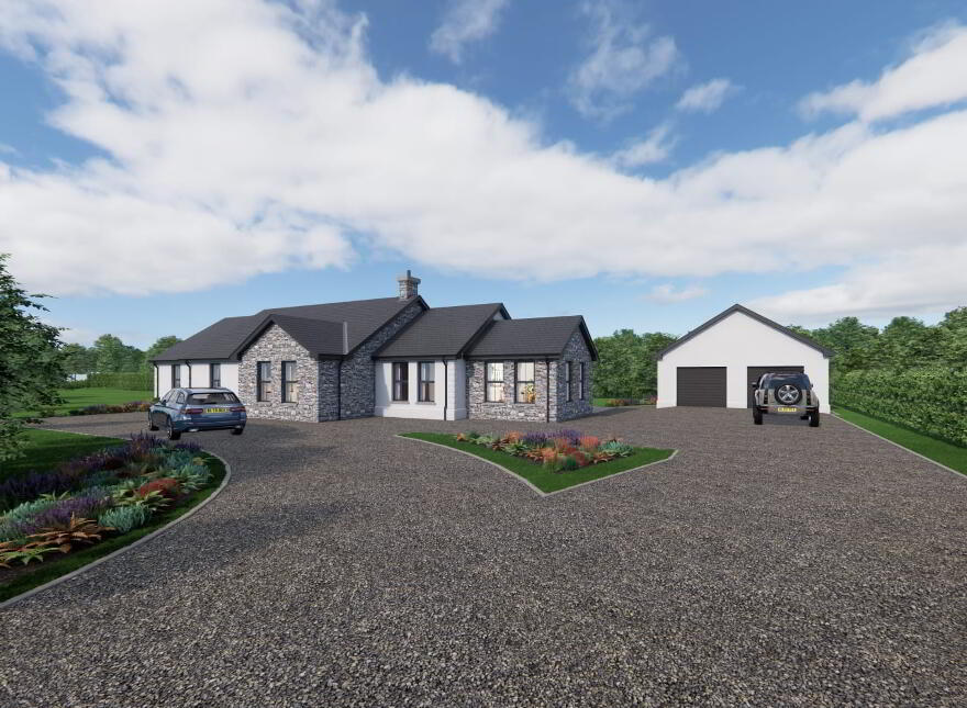 Building Site - Contemporary Bungalow And Garage, Altnaveragh Road, Fint...Omagh, BT78 2EP