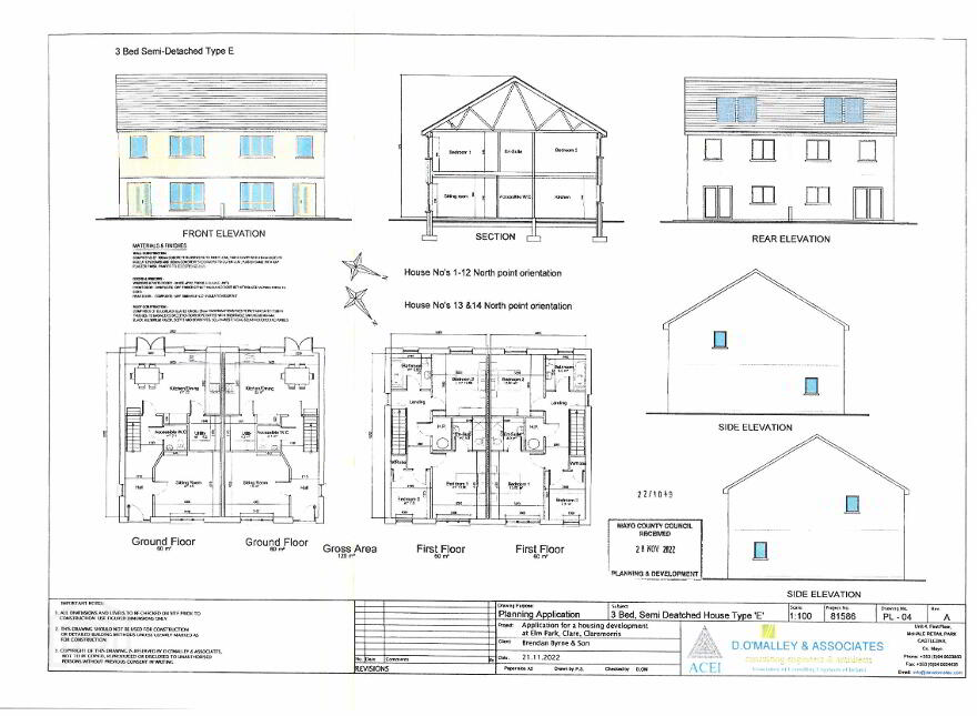 C. 4.5 Acres Of Prime Development Lands ( Zoned Residenti, At Elm ...Claremorris