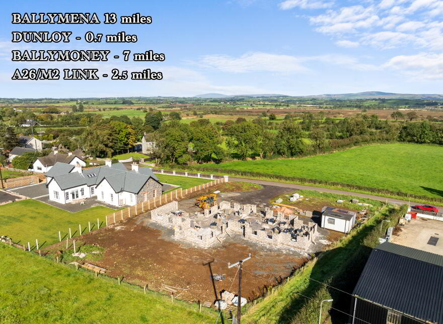 New Dwelling 70m South Of 33, Carrowdoon Road, Dunloy, Ballymoney, Ballymena