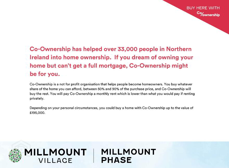 The Bartley Apartments, Millmount Village, Comber Road, Dundonald, BT16 1SX