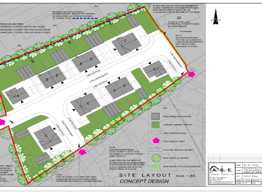 Proposed New Housing Development Of 14 Dwellings, Land South West O...Ballyclare photo