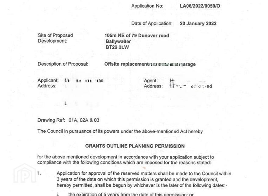 Freehold Building Site And Agri Lands, Adj To79, Dunover Road, Ballywalter, BT22 2LW