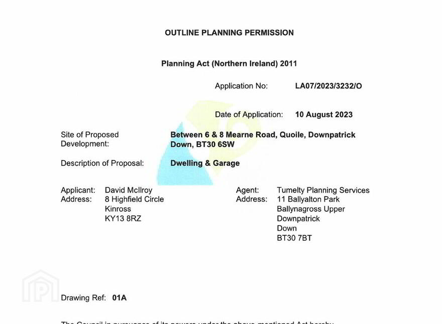 Building Site, Between 6&8 , 8, Mearne Road, Downpatrick, BT30 6SW