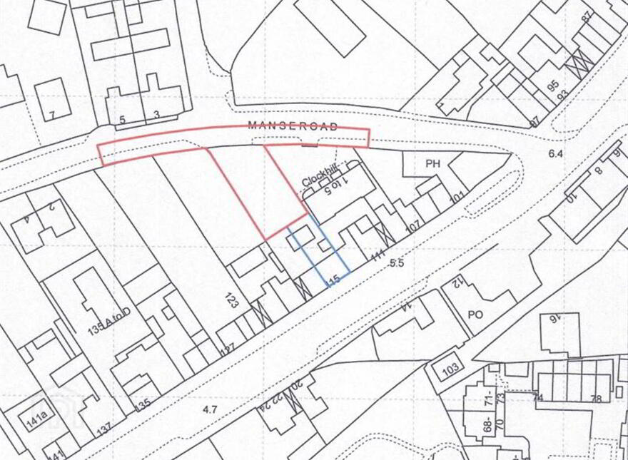 Site With FPP To Rear Of, 115 Main Street, Dundrum, BT33 0LX