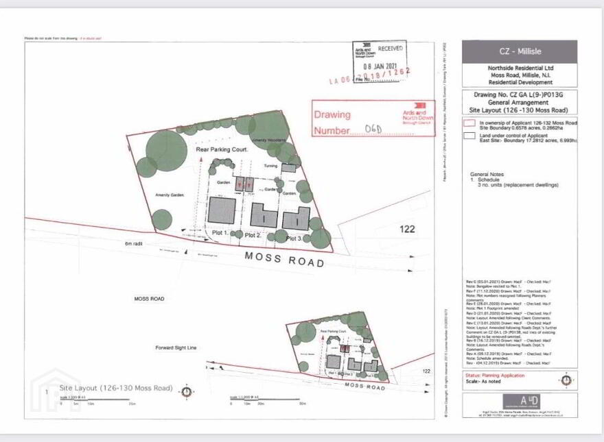 Development Site, 126-130 Moss Road, Millisle, BT22 2DT