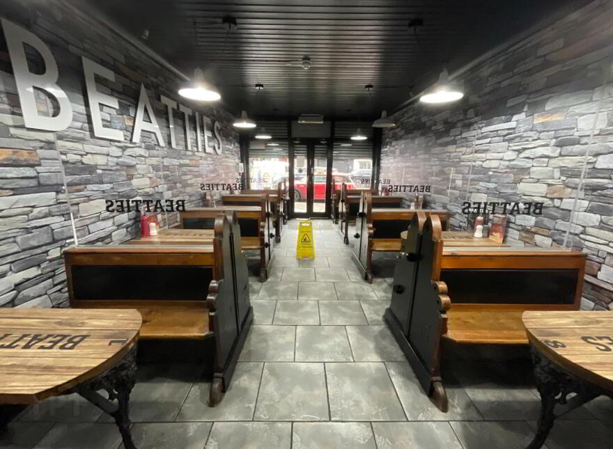 Beatties Fish Bar, 220 Shankill Road, Belfast, BT13 2BJ