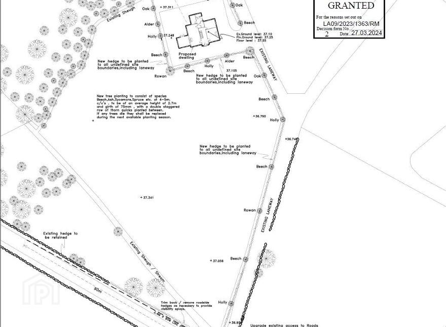 Site With FPP, 195m SW Of, 146 Gulladuff Road, Bellaghy, Magherafelt, BT45 8LW