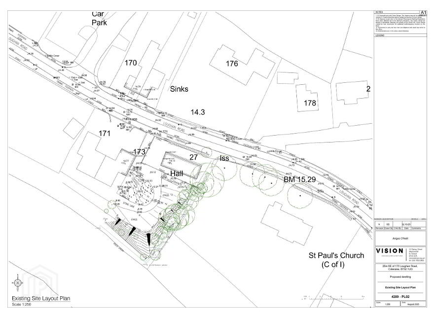 Site 25m South-East Of 'River Cottage', 173 Loughan Road, Coleraine, BT52 1UD