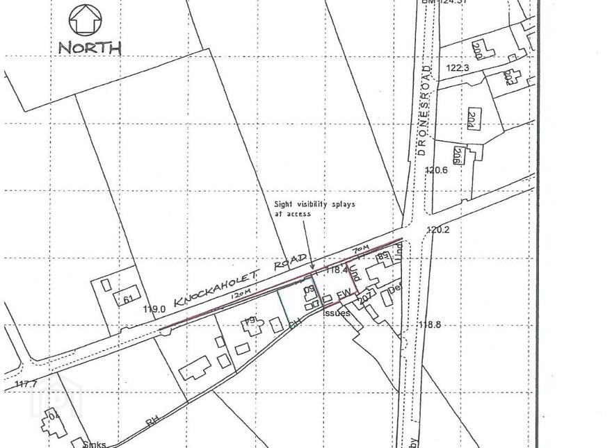Site Between 58 & 60, Knockaholet Road, Ballymoney, Cloughmills, Arm...Ballymena, BT44 9BA