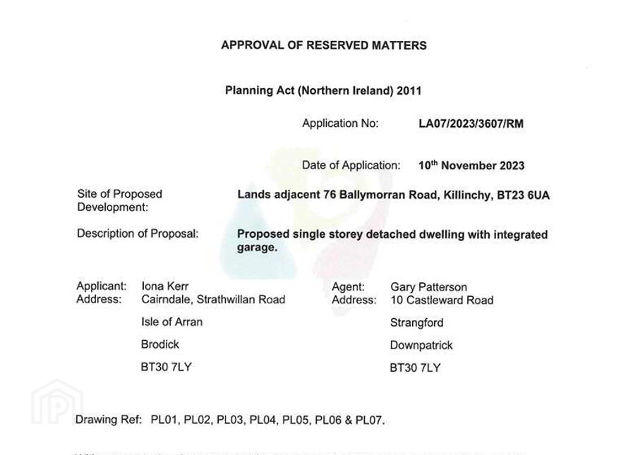2 Building Sites Outbuildings, And Lands Adj To, 76 Ballymorran Road, K...Comber, BT23 6UA