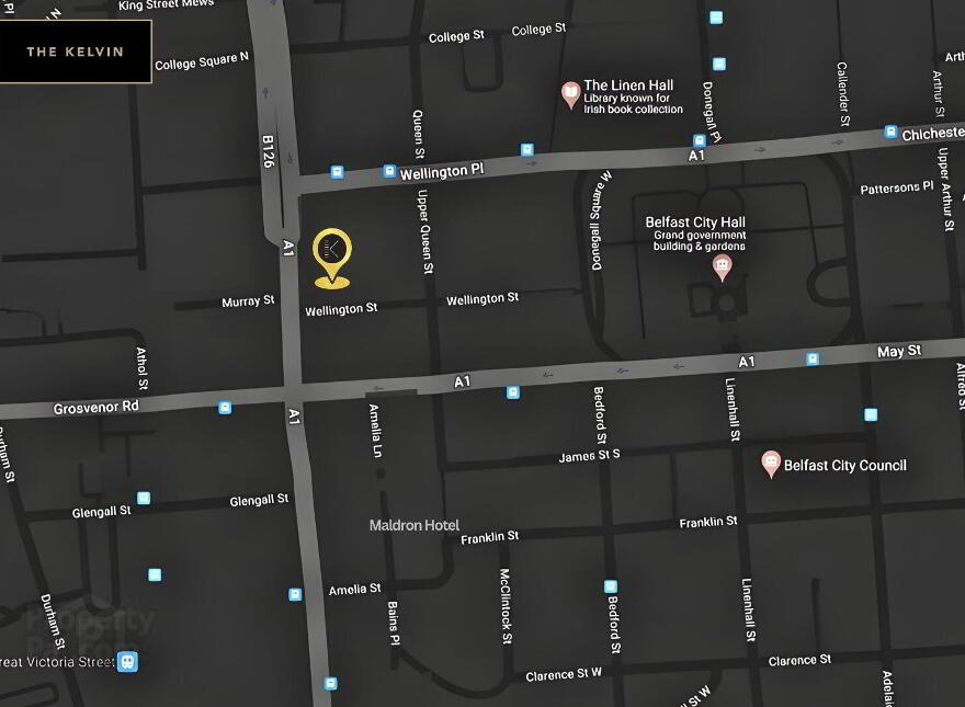 The Kelvin, 17-25 College Square East, Belfast, BT1 6DE