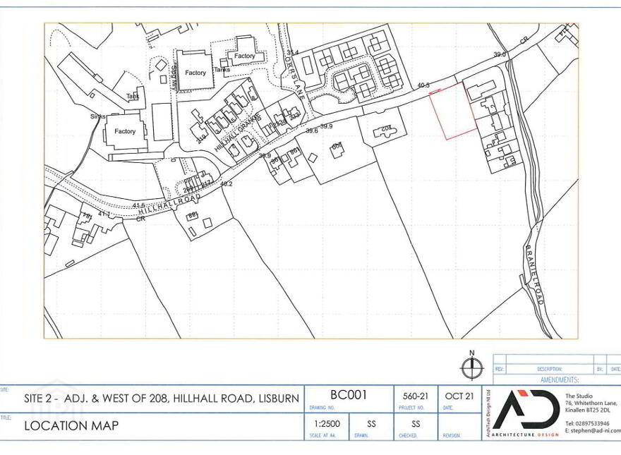 Site @, 206 Hillhall Road, Lisburn, BT27 5JA