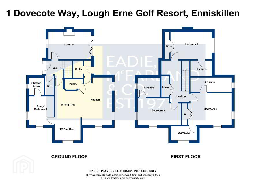 1 Dovecote Way, Lough Erne Golf Resort, Enniskillen, BT93 7FB